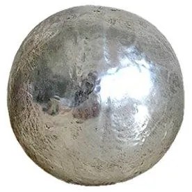 Διακοσμητική Μπάλα Κεραμική Ασημί Art Et Lumiere 10,5εκ. 10720