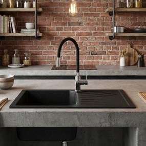 Sanitec Classic 324 (100×50) - Γρανιτένιος νεροχύτης - Granite GREEN