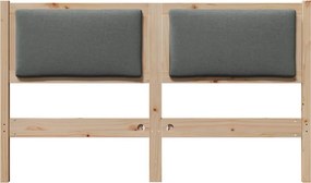 vidaXL Κεφαλάρι Άλλο Καφέ 150 cm Μασίφ ξύλο πεύκου