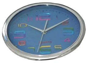 Ρολόι τοίχου - XH-730DC - 687306 - Blue