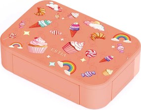 Φαγητοδοχείο Με Χωρίσματα 900ml Estia Save The Aegean Candy Sky 01-43933