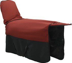 vidaXL Σαμάρι Ίππου Σκούρο πράσινο και μαύρο 75 cm Πολυεστέρας