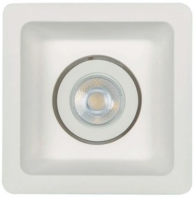 Φωτιστικό Οροφής Χωνευτό VK/09061 15,5x15,5x5,6cm 1xGU10 35W White VKLed