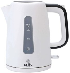 Βραστήρας Intense 06-24567 20,8x17x22,4cm 1,7lt 2200W Luminus White Estia Plastic