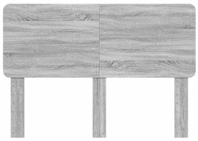 vidaXL Κεφαλάρι με κεφαλάρι Γκρίζο Σονομα 160 cm Επεξεργασμένο ξύλο