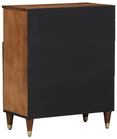 vidaXL Πλευρικός Μπουφές 60x33x75 εκ. Μασίφ Ξύλο Μάνγκο