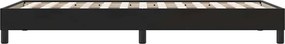 vidaXL Box Spring Κρεβάτι χωρίς στρώμα Μαύρο 80x210 cm Βελούδινο