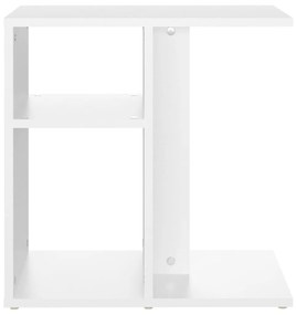vidaXL Τραπέζι Βοηθητικό Λευκό 50 x 30 x 50 εκ. από Μοριοσανίδα