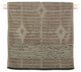 Πετσέτα Maze Brown Nef Nef Face 50x90cm 100% Cotton