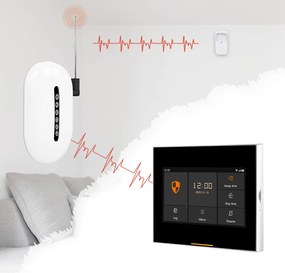 Αναμεταδότης συστημάτων συναγερμού EX010, 433MHz, έως 500m