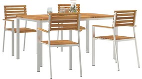 vidaXL Σέτ φαγητού για κήπο 5 pcs