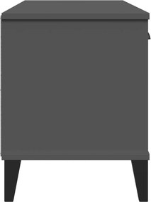 vidaXL Παπουτσοθήκη VIKEN Ανθρακί Γκρι 106x35x45 εκ. από Επεξεργ. Ξύλο
