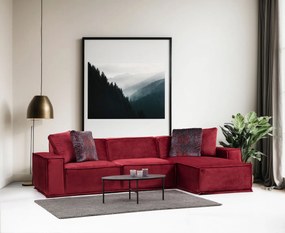 Corner Sofa Lego Corner 9 ( L1-O1-Chl) Burgundy