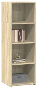 Ντουλάπι Sonoma Δρυς 40x41x124 εκ. από Επεξεργασμένο Ξύλο - Καφέ
