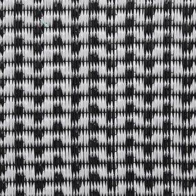 vidaXL Χαλί Εξωτερικού Χώρου Μαύρο 140 x 200 εκ. από Πολυπροπυλένιο
