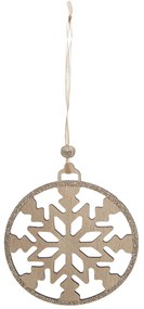 Στολίδι Χριστουγεννιάτικο (Φ9.5) A-S Round Snowflake 184303