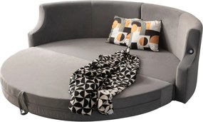 3-Seat Sofa-Bed Letto - Anthracite Anthracite