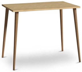 Γραφείο Fiona Megapap από μελαμίνη χρώμα oak 90x55x75εκ.-GP022-0007,1