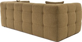 Διθέσιος Καναπές - Cady - Χρώμα Χακί - 195x100x72εκ