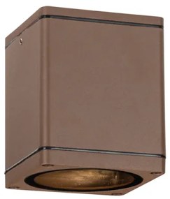 Σποτ Φωτιστικό Οροφής GU10 IP65 Τετράγωνο 35W Dasa ACA-LG2401GU10R-Σκουριασμένο LG2401GU10R