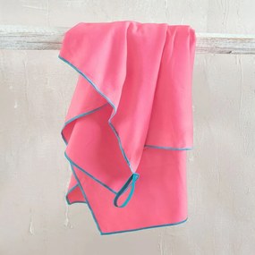 Πετσέτα Θαλάσσης Urban New Pink Ρυθμός Θαλάσσης 90x160cm Microfiber