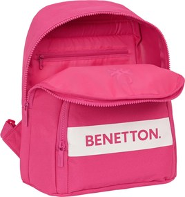 Σακίδιο Πλάτης Casual Benetton Raspberry Φούξια 13 L