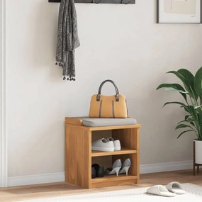 VidaXL Πάγκος διαδρόμου "SANDNES" 45x40x50 εκ.Πεύκο μασίφ ξύλο