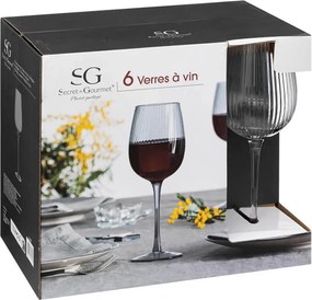 ΠΟΤΉΡΙΑ WINE GLASS X6 MIDNIGHT 38CL 154978
