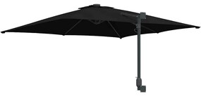 vidaXL Ομπρέλα Κήπου Μαύρο 248.5 x 247.5 x 160 εκ.