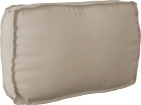 vidaXL Μαξιλάρι Taupe 70 x 40 x 12 cm Ύφασμα Όξφορντ
