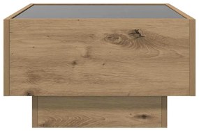 vidaXL Τραπεζάκι σαλονιού artisan δρυς 50 x 50 x 30 εκ