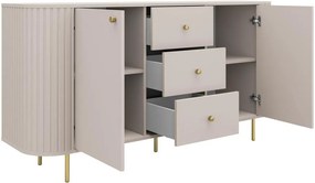 Μπουφές Ovelia 2D-Μπεζ