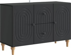 vidaXL Ντουλάπι TV Μαύρο 89 x 34,5 x 60 εκ. Επεξεργασμένο Ξύλο