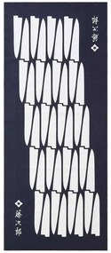 Πετσέτα Κουζίνας Tenugui F-376 Blue-White Tojiro 86x35cm 100% Cotton