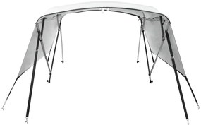 vidaXL Τέντα Σκάφους με 4 Αψίδες Τοιχώματα 243x(230-244)x137 εκ.