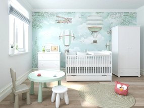 Συρταριέρα  με  Αλλαξιέρα  Classic Grey  83x48x87cm  BC20022 BabyCute