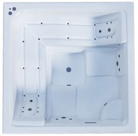 SANITEC Riviera Spa 195x195cm 1000lt 720lt