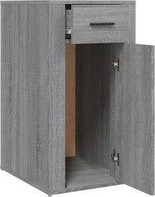 vidaXL Ντουλάπι Γραφείου Γκρι sonoma 40x49x75 εκ. Επεξεργ. Ξύλο