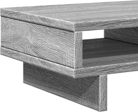 vidaXL Βάση Οθόνης Γκρι Sonoma 50x27x15 εκ. από Επεξεργασμένο Ξύλο