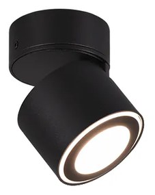 Taurus Μονό Σποτ με Ενσωματωμένο LED και Θερμό Φως σε Μαύρο Χρώμα Trio Lighting 652910132