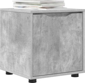 vidaXL Ντουλάπι Μπάνιου Σκυρόδεμα Γκρι 40,5 x 40 x 44 εκ