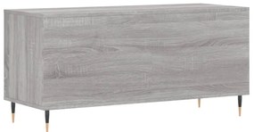 vidaXL Έπιπλο Δίσκων Γκρι Sonoma 100x38x48 εκ. από Επεξεργασμένο Ξύλο