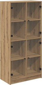 vidaXL Highboard Artisan Oak 68 x 37 x 142 εκ Επεξεργασμένο ξύλο