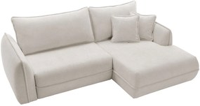 Γωνιακός καναπές Moho-Δεξιά-Λευκό