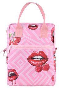 Τσάντα Φαγητού Ισοθερμική PVC Leather Blush Pop 7lt-20x14x27εκ. Save The Aegean Estia 01-32968