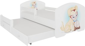 Κρεβάτι παιδικό Belosso-Με προστατευτικό-Leuko - Mpez