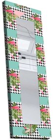 Καθρέπτης Τοίχου 814MVT1141 40x120cm Multi Wallity Wood, Canvas