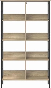vidaXL Ράφι Βιβλίων Δρύς Sonoma 82 x 32 x 144,5 εκ. Επεξεργασμένο ξύλο