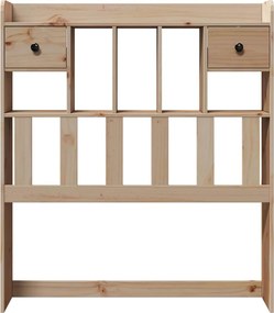 vidaXL Κεφαλάρι με Αποθ. Χώρο 75 εκ. από Μασίφ Ξύλο Πεύκου