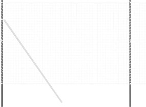 vidaXL Στύλος Περιφράξεων 12 pcs Γκρι Ατσάλι με Επικάλυψη Πούδρας